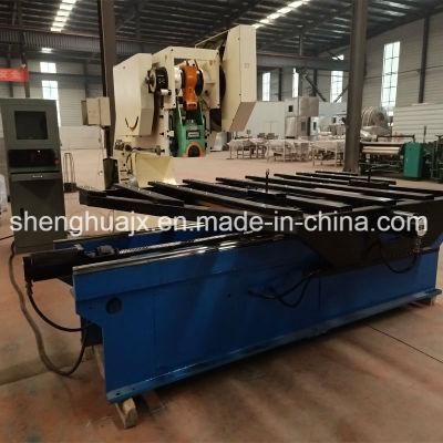 PLC Metal Sheet Hole Pouching Perforated Machine