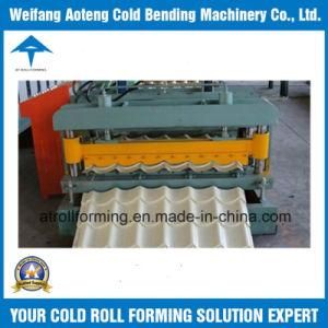 Colored Glazed Corrugated Roofing Sheet Roll Forming Machine