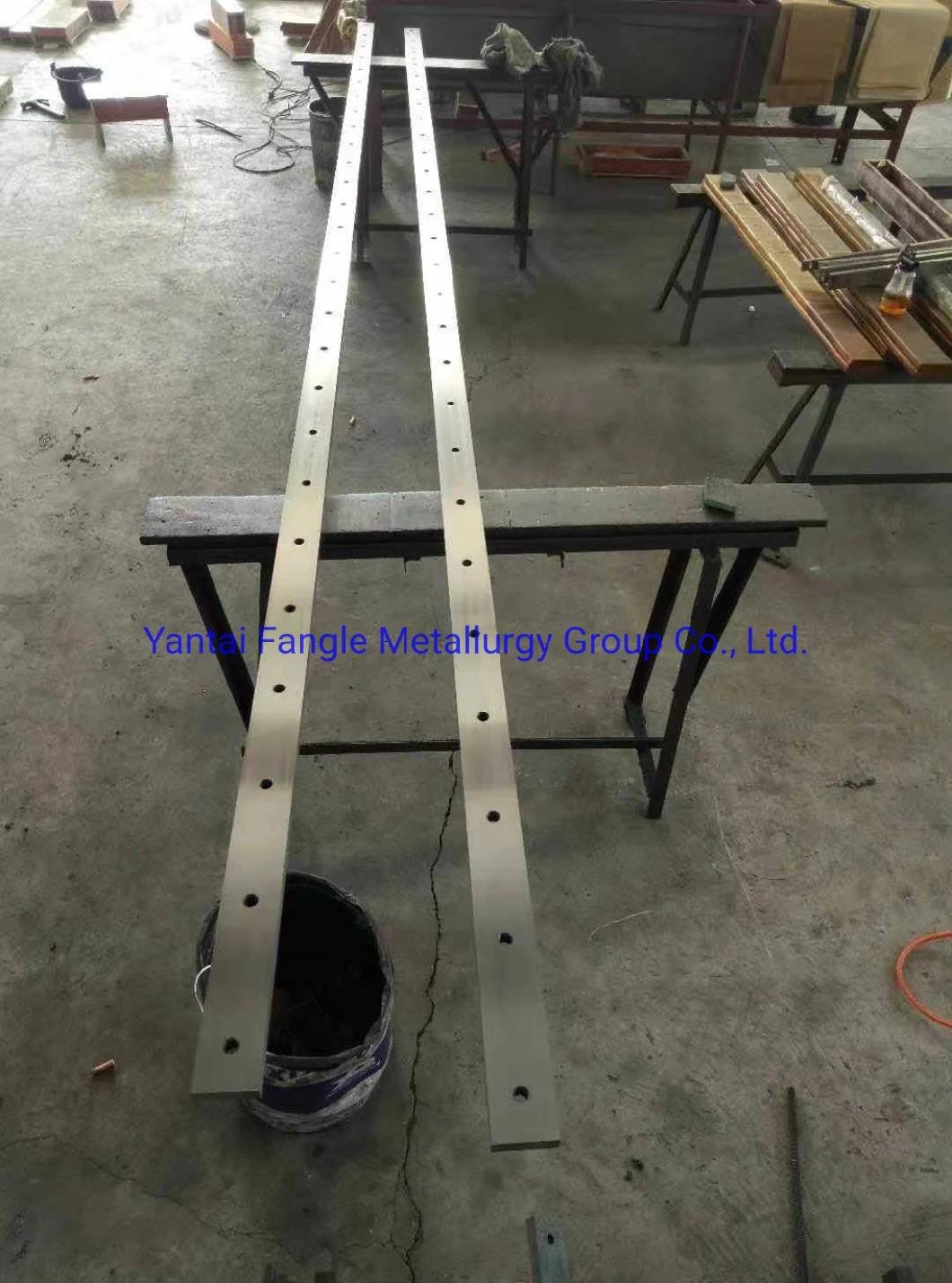 Factory Price Shearing Blades Slitting Blade for Cutting Steel Plate Machine