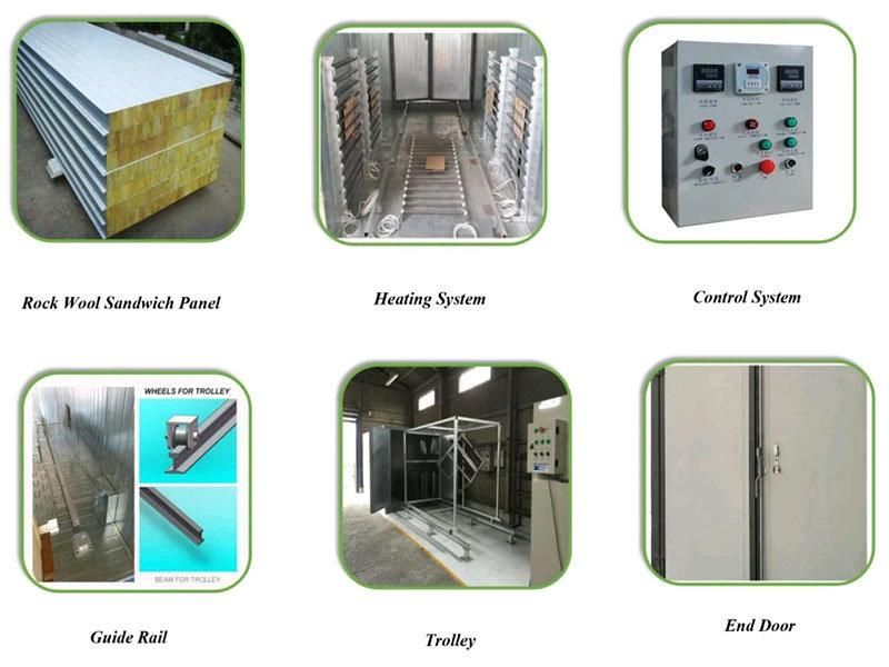 Electrostatic Powder Coating Equipment Powder Curing Oven with Electric Heating