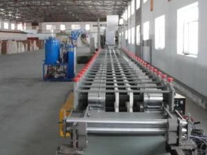 Decorative Metal Steel Fence Panel Roll Forming Machine with Printing