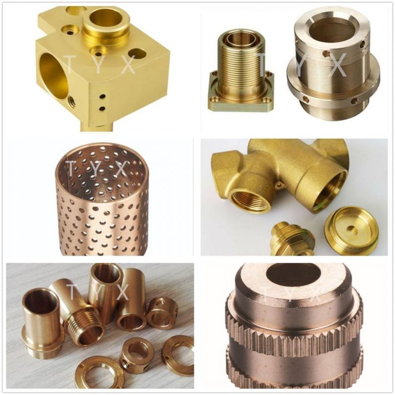 Customized Copper Machining Part Precision Machinery Spare Part Auto Part