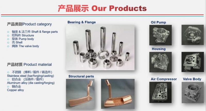 Machining Parts Produced by Dmg Machine with ISO9001