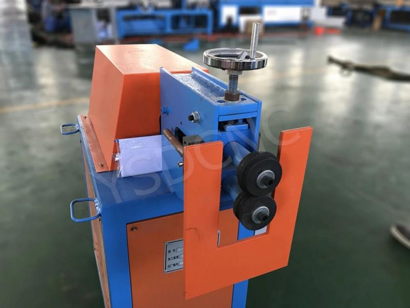 2020 New Type Round Aluminium Duct Rotary Machine / High Speed Round Aluminium Tube Bead Bending Machine