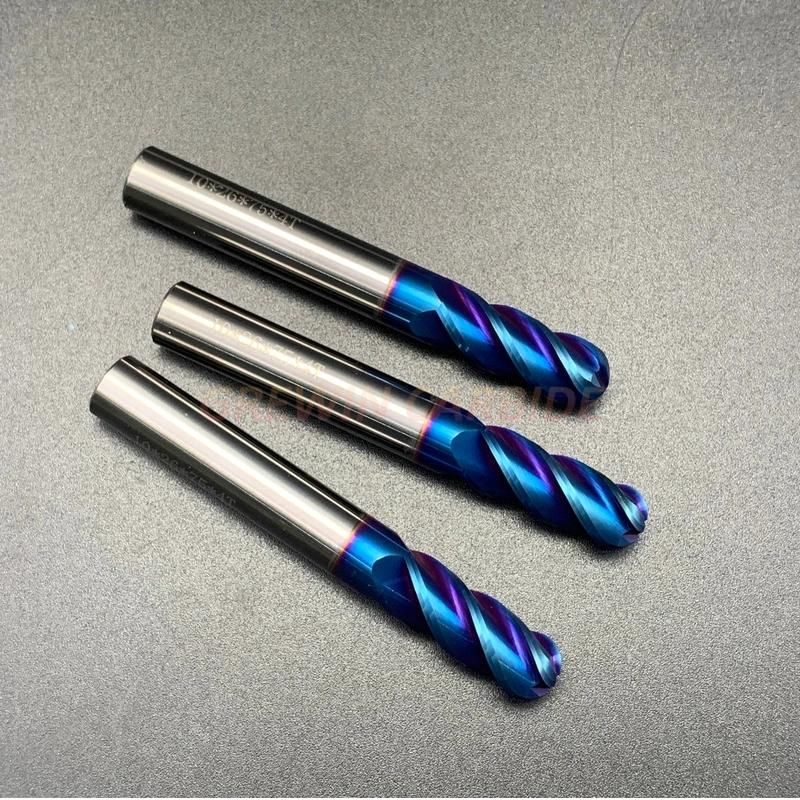 Gw Carbide-Tisin Coating of Carbide Square End Mill Cutter