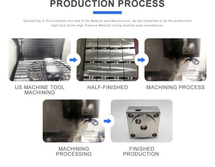 High Pressure Connecting Rod Cutting Head Nozzle Body Nozzle Tube