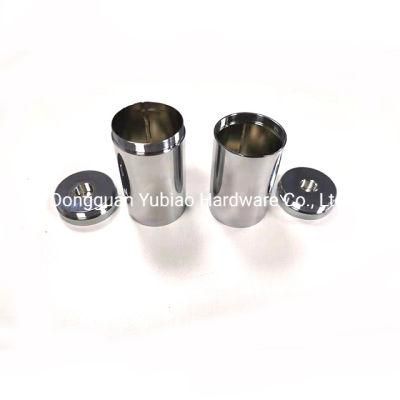CNC Machining Stainless Steel Case SS304 Bushing Box with Cap