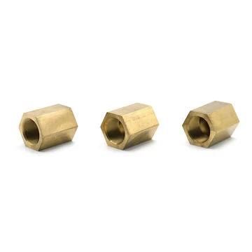 OEM High Precision Copper/Brass CNC Machining of Thread Couplings