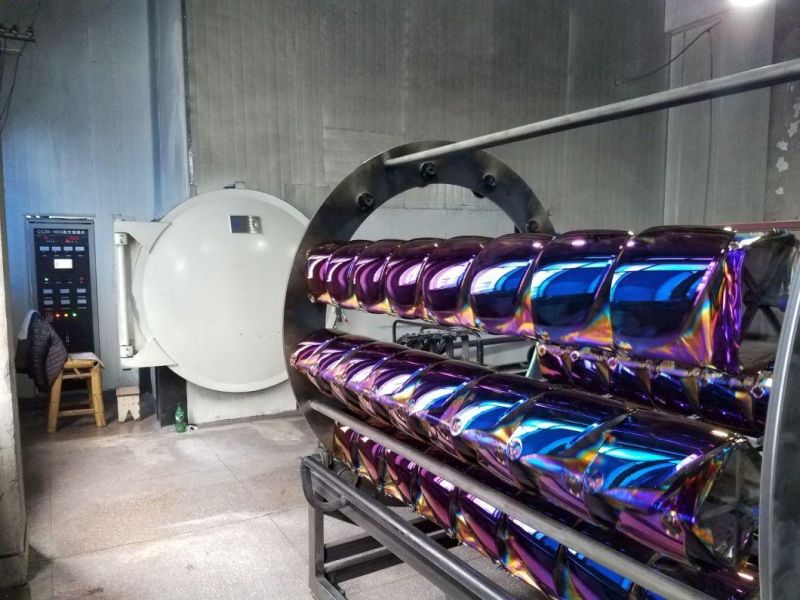 Cicel Helmet Visor Rainbow Blue Evaporation Vacuum Coating Machine
