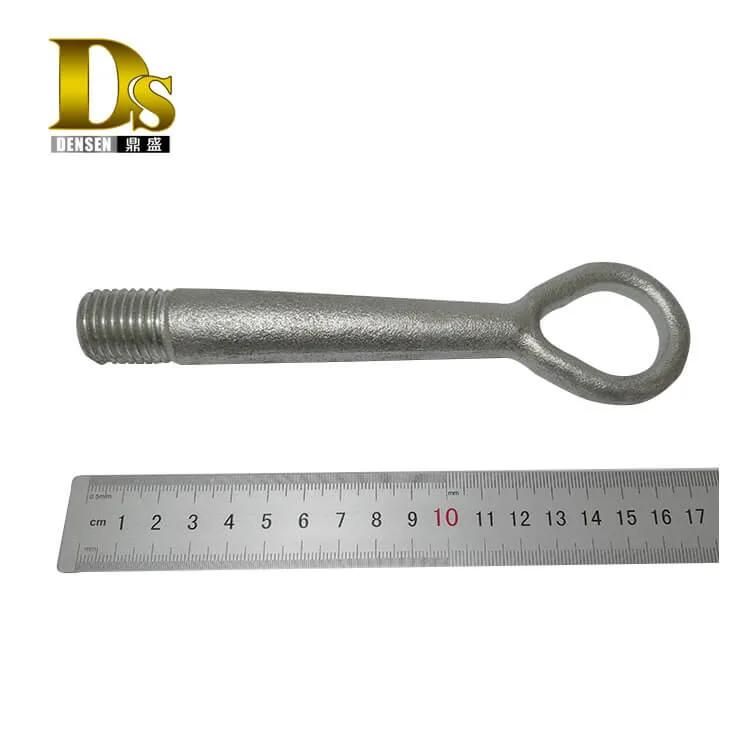 Densen Customized Carbon Steel Forging and Machining Parts, Aluminum Eye Bolts, Carbon Steel Towing Eye