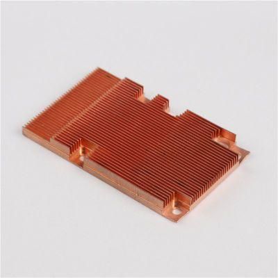 Copper Skived Fin Heat Sink for Welding Equipment and Inverter and Electronics and Svg and Power and Apf