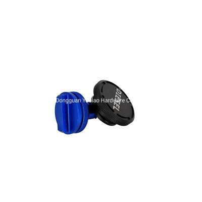 Anodized CNC Aluminum Fuel Cap for Dodge
