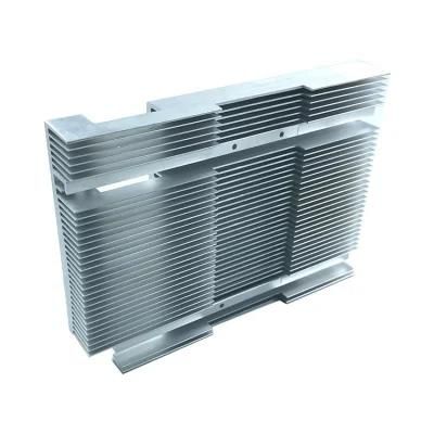 High Power Dense Fin Aluminum Heat Sink for Radio Communications and Apf and Electronics and Welding Equipment and Svg and Inverter and Power