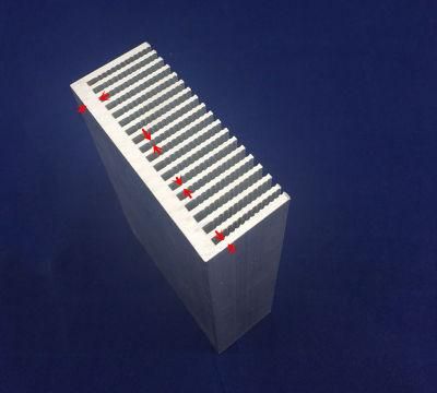 High Power Dense Fin Aluminum Heat Sink for Radio Communications and Welding Equipment and Apf and Svg and Electronics and Power and Inverter