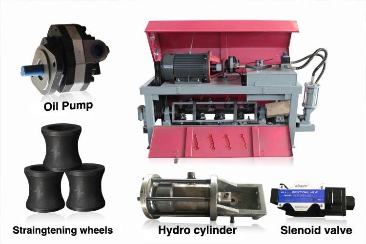 Construction Wire Straightener and Cutter 12mm Rebar Straightening Cutting Machine From Manufacturer