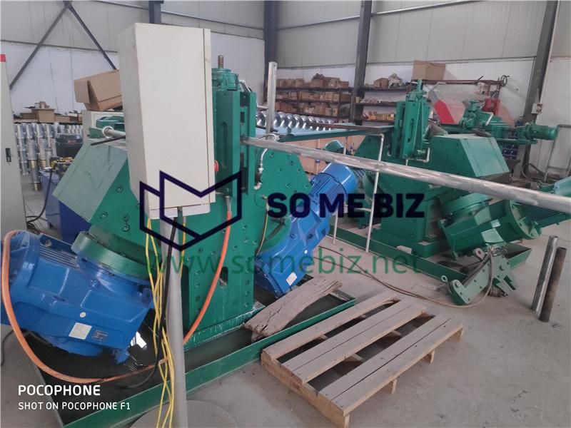 Continuous Spiral Blade Cold Rolling Machine