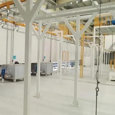 Overhead Monorail Conveyor Powder Coating Line
