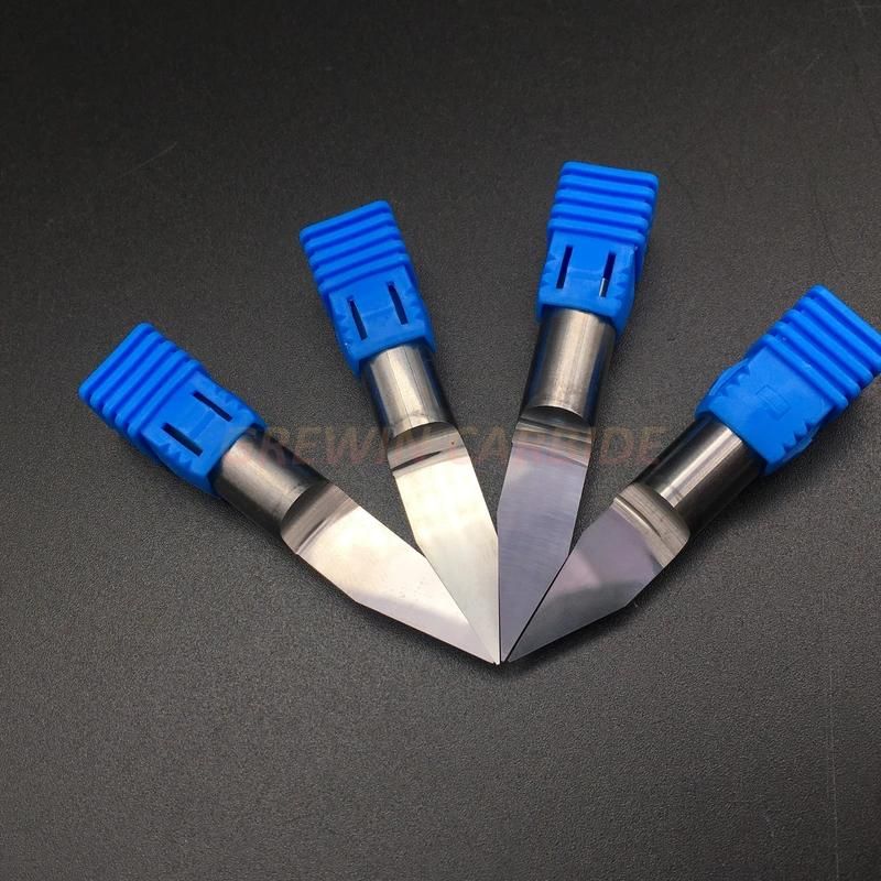 Gw Carbide- 0.1mm 60 Degree Carbide PCB Board Engraving Bits V-Shape CNC Router Tool
