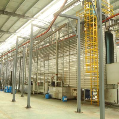 High Quality Aluminium Profiles Vertical Powder Coating Lines