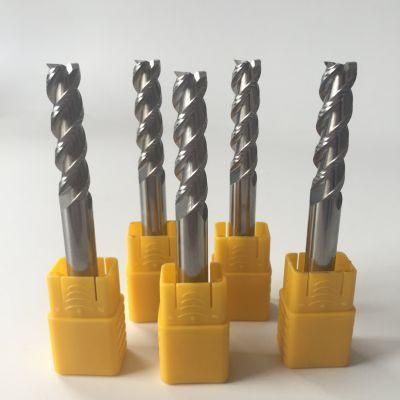 Outlet HRC55 3 Flutes Square for Aluminum Cutting Tool