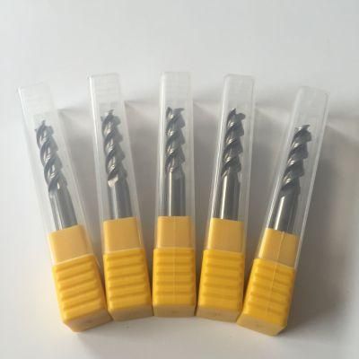 Customized HRC55 3 Flutes Square for Aluminum Carbide Tool