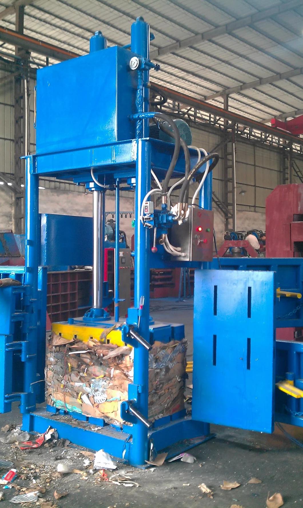 100ton Vertical Baler for Waste Paper/Pet Bottle/Plastic Film (VB-100T)