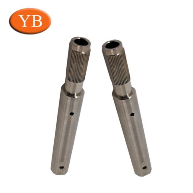 Stainless Steel Machine Machining Parts with Threaded Handle Connection Shaft Precision Machining Accessories