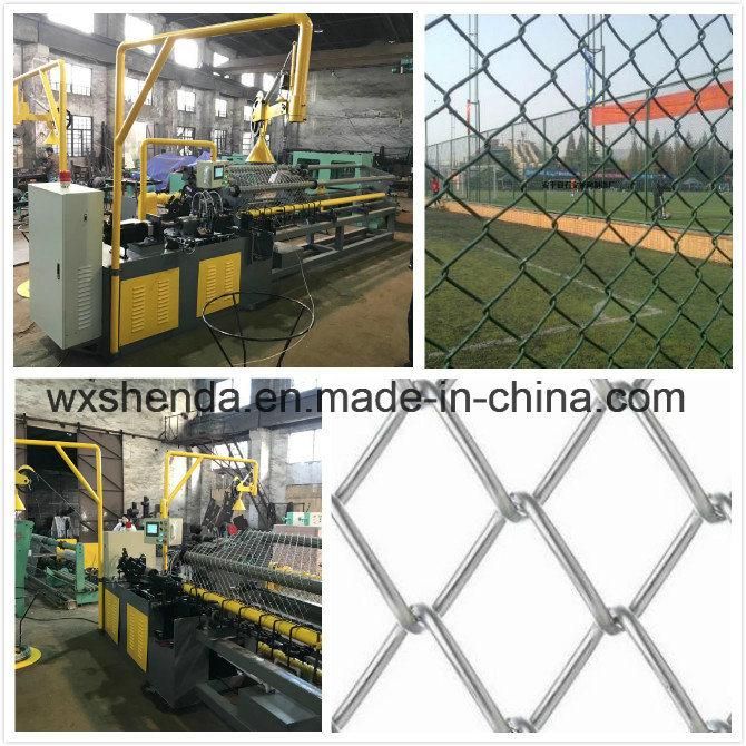 China Link Fence Machine in Kenya, Chain Link Fence Machine