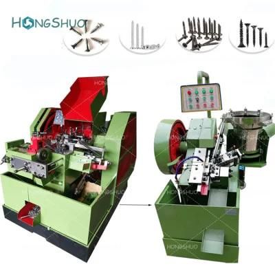 Full Automatic Screw Cold Heading Machine Thread Rolling Machine Screw Making Machine