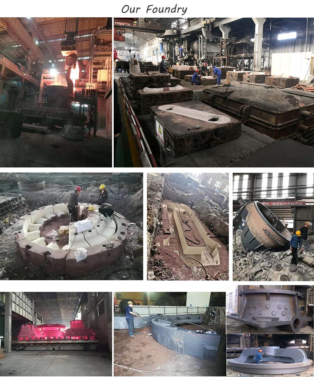 Foundry Large Diameter Centrifugal Casting Bushing Machining Alloy Steel Stainless Steel Drum Shaft for Machine Parts