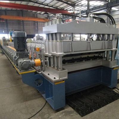 Good Price Aluminum Coils Roof Tile Step Tile Roll Forming Machine with ISO 9001 Quality Certificate