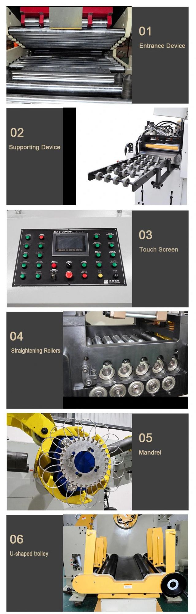 Decoiler Straightener Feeder for Steel Coil Flattening for Press Machine