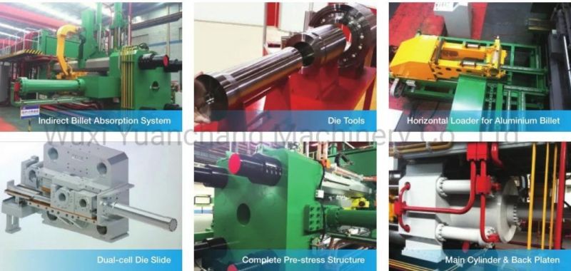 Aluminium Extrusion Press/Aluminum Extrusion Machine 630t 1000t 1450t 1800t 2000t 2500t 3000t 3500t 4500t 5500t