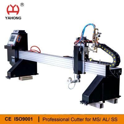 Gantry CNC Plasma Cutting Machine Homemade for Metal with Plasma Thc and Flame Thc