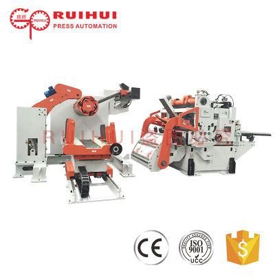 Automatic Steel Coil Feeder and Straightener Uncoiler Machine for Punch Press