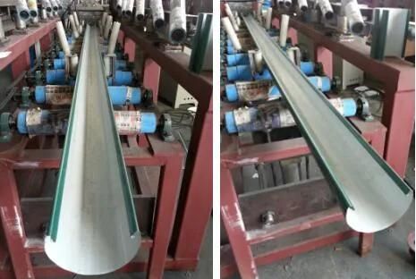 Round Gutter Roll Forming Machine