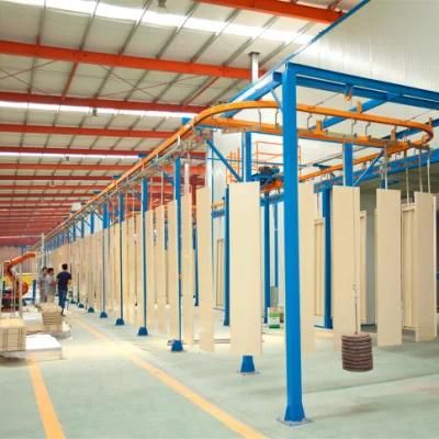 Automatic Compact Powder Coating Line for Small Size Factory