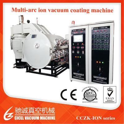 Sanitary Ware PVD Ion Plating Machine, Faucets PVD Metallization System, Brass Tap Chrome PVD Plating Machine