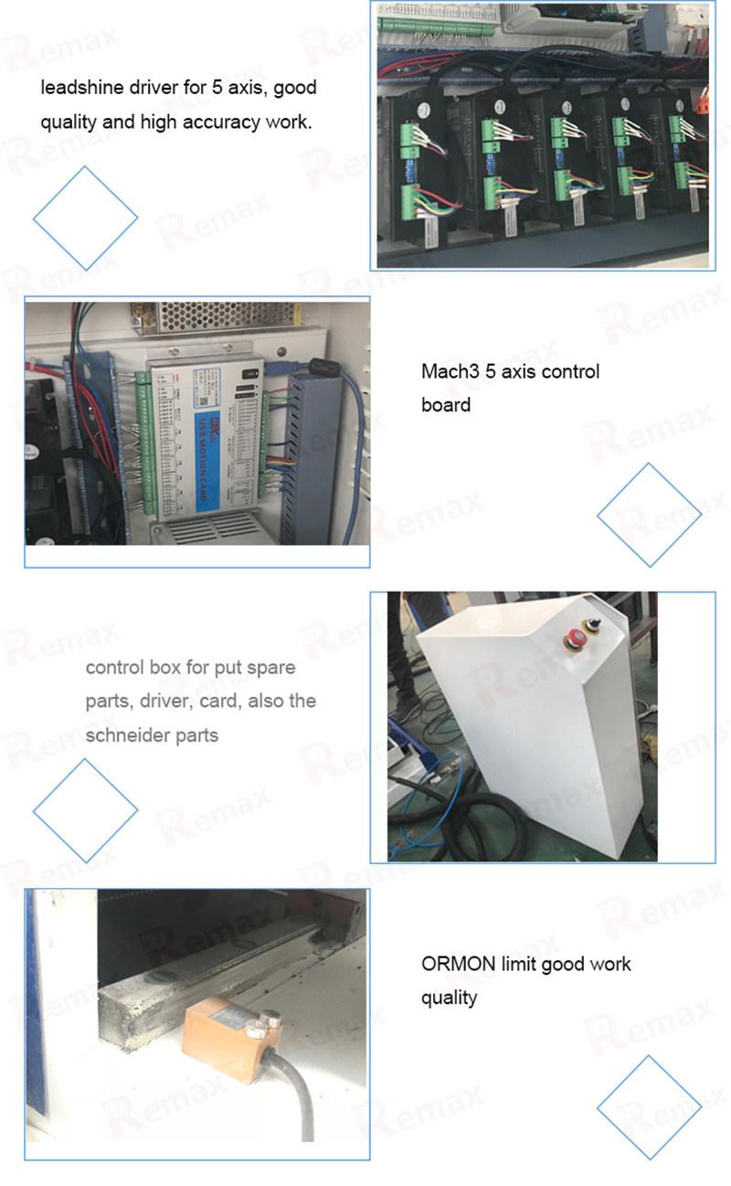 Small Desktop 5 Axis CNC Milling Machine Remax 3040 Engraving Machine