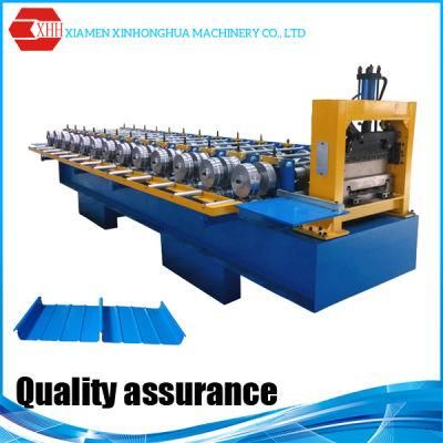 Standing Seam Cold Roof Forming Machine for Staight Tapered Rolling