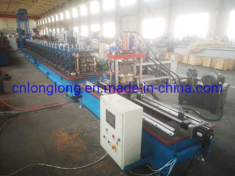 PV Steel Purlin C/U/Custom Profile/Steel Channel Roll Forming Machine for Solar Mounting Brackets Roll Former Factory