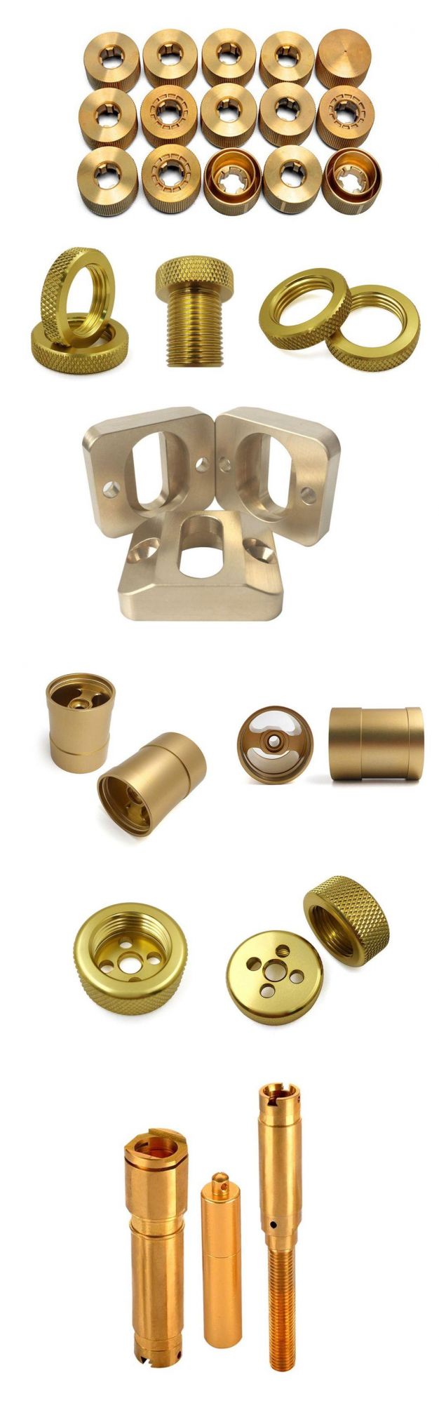 Custom Mass Production Cheap Copper CNC Machining Turning Copper Parts in Dongguan Guangdong