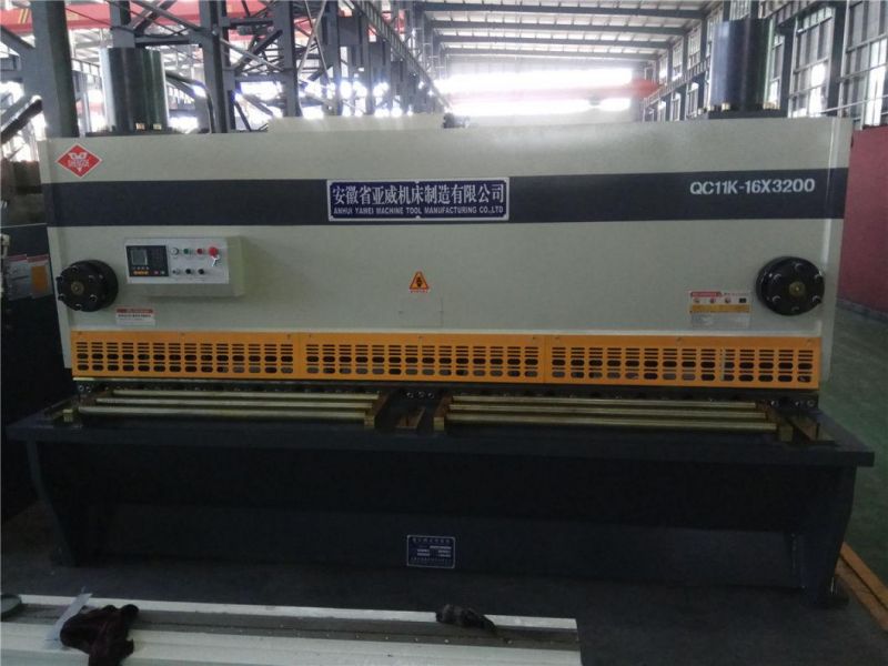 Guillotine Steel Cutting Machine with Blade Gap Clearance Adjustment