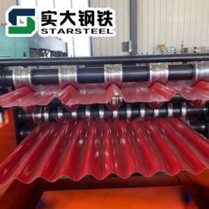 Gi PPGI PPGL Roofing Machine Roll Forming Making Machine