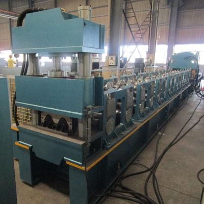 2 Waves Highway Guard Rail Cold Roll Forming Machine Highway Guardrail Beam Machinery
