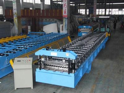 Corrugated Tile Galvanized Color Steel Corrugated Sheet Roof Sheet Roll Forming Machine