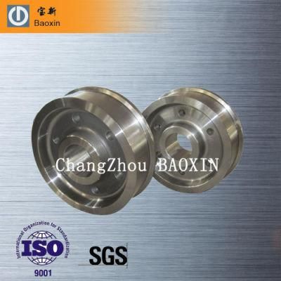 42CrMo Double Flange Forging Wheel