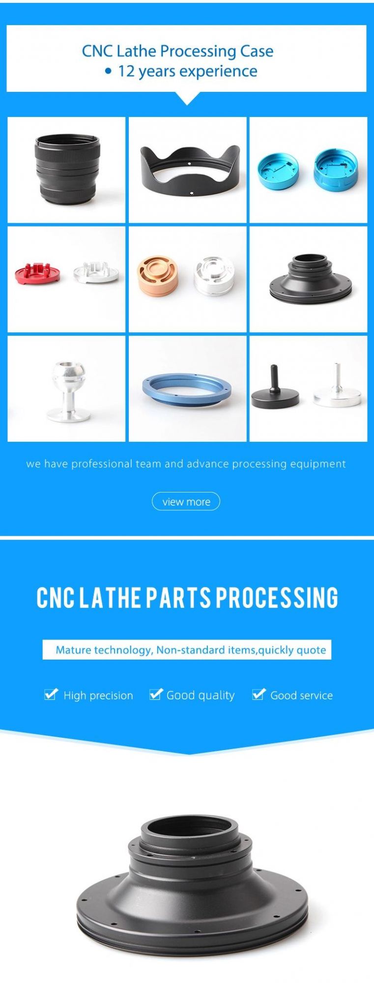 Processing Hardware and Machinery Accessories 304 Stainless Steel Non-Standard Parts Processing