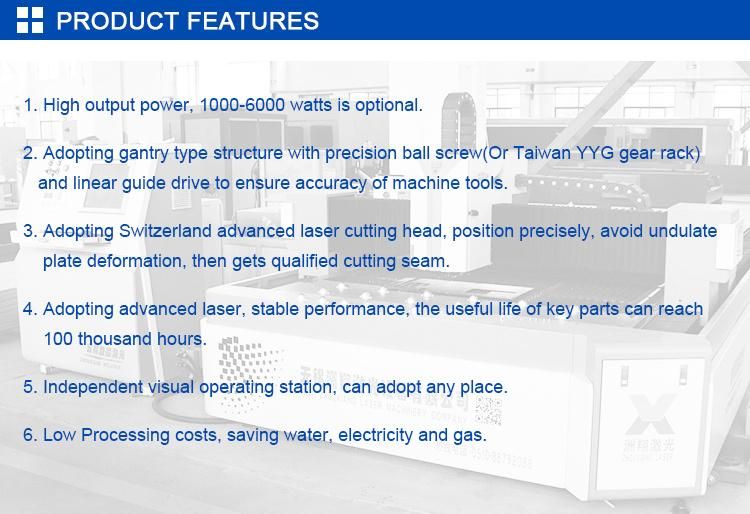 Laser Cutting Machine with Switch Table