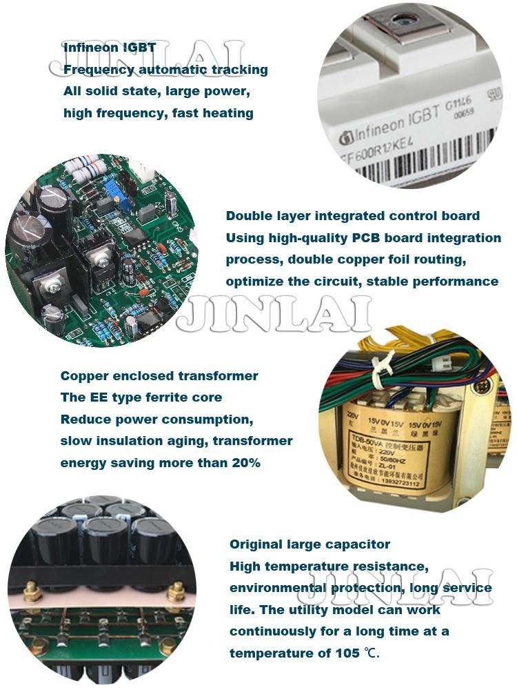 Jinlai Hot Sale Portable High Frequency Induction Heater for Bolts